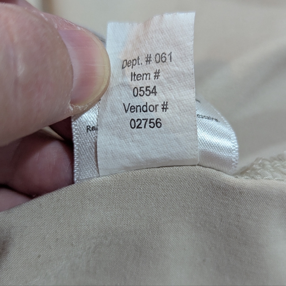 Eddie Bauer Cream Tan Travex Skort Size 16 Travel Comfort GUC - Picture 13 of 14